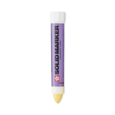 Solid Paint Marker, Bullet Tip, Yellow