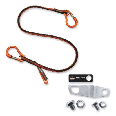 Squids 3196 Grinder Tool Tethering Kit, 8 lb Max Working Capacity, 38″ Long, Orange/Gray, Ships in 1-3 Business Days