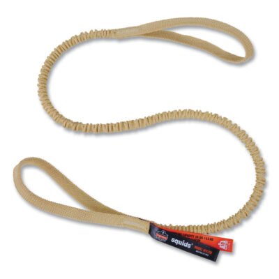 Squids 3120 Burn+CR Aramid Tool Lanyard w/Loop Ends, 10 lb Max Work Capacity, 38″ to 48″, Yellow, Ships in 1-3 Business Days