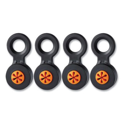 Squids 3740M Hand-Tool Slip Traps, Medium 0.5 lb Max Work Capacity, 0.5″ Long, Black/Orange, 4/PK, Ships in 1-3 Business Days