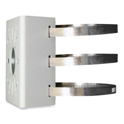 Pole Mount Adapter, 5.4 x 5.0 x 2.5, White