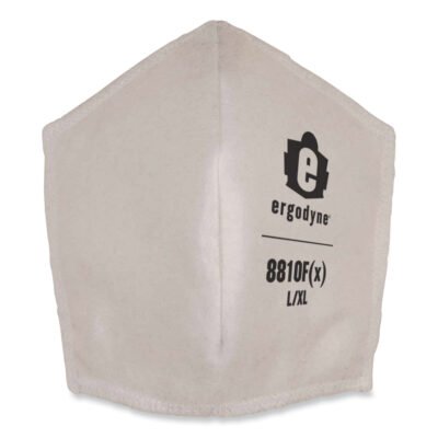 Skullerz 8810F(x) Contoured Mask Replacement Filters, Large/X-Large, 5/Pack, 190 Packs/Carton, Ships in 1-3 Business Days
