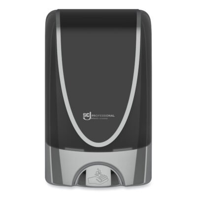 TouchFREE Ultra Dispenser, 1.2 L, 6.7 x 4 x 10.9, Black/Chrome, 8/Carton