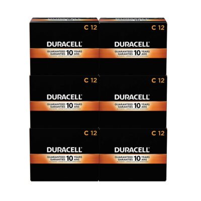 CopperTop Alkaline C Batteries, 72/Carton