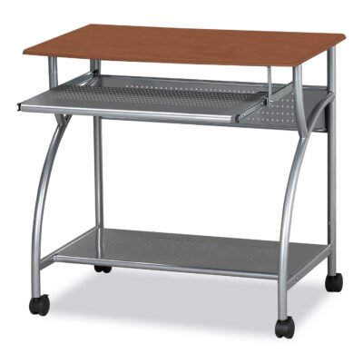 Eastwinds Series Argo PC Workstation, 31.5″ x 19.75″ x 30.25″, Medium Cherry, Ships in 1-3 Business Days