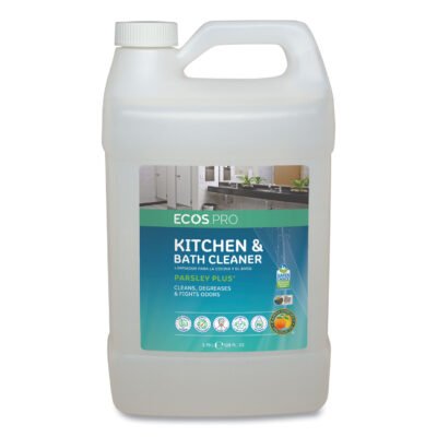 Parsley Plus All-Purpose Kitchen & Bathroom Cleaner, Herbal Scent, 1 gal Bottle