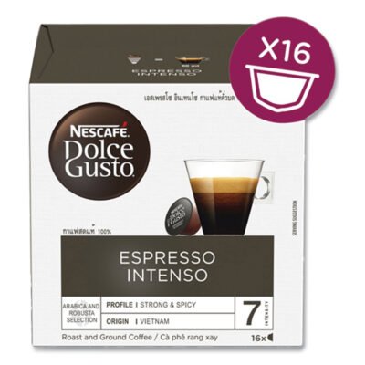 Espresso Intenso Coffee Capsules, 16/Box