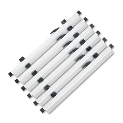 Sheet File Hanging Clamps, 100 Sheets Per Clamp, 18″ Length, 6/Carton