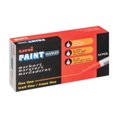 Permanent Marker, Fine Bullet Tip, Red