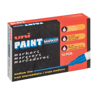 Permanent Marker, Medium Bullet Tip, Blue