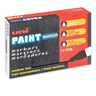Permanent Marker, Medium Bullet Tip, Black