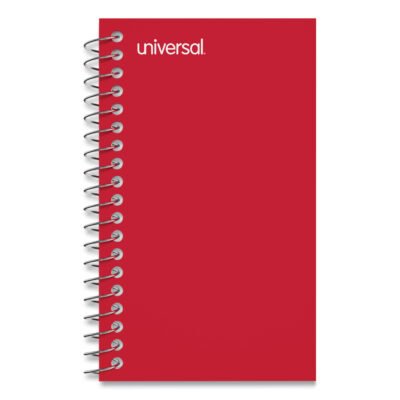 Wirebound Memo Book, Narrow Rule, Orange Cover, (50) 5 x 3 Sheets, 12/Pack