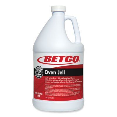 Oven Jell Cleaner, Lemon Scent, 1 gal Bottle, 4/Carton