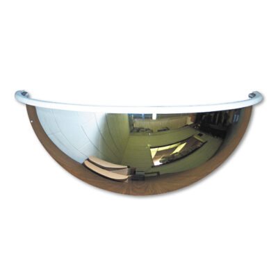 Half-Dome Convex Security Mirror, Half-Dome, 26″ Diameter