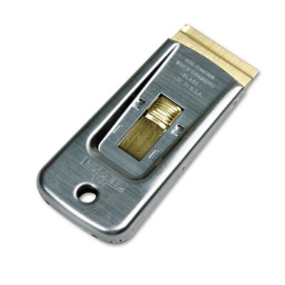 Safety Scraper, 1 1/2″ Wide, 4″ Steel Handle
